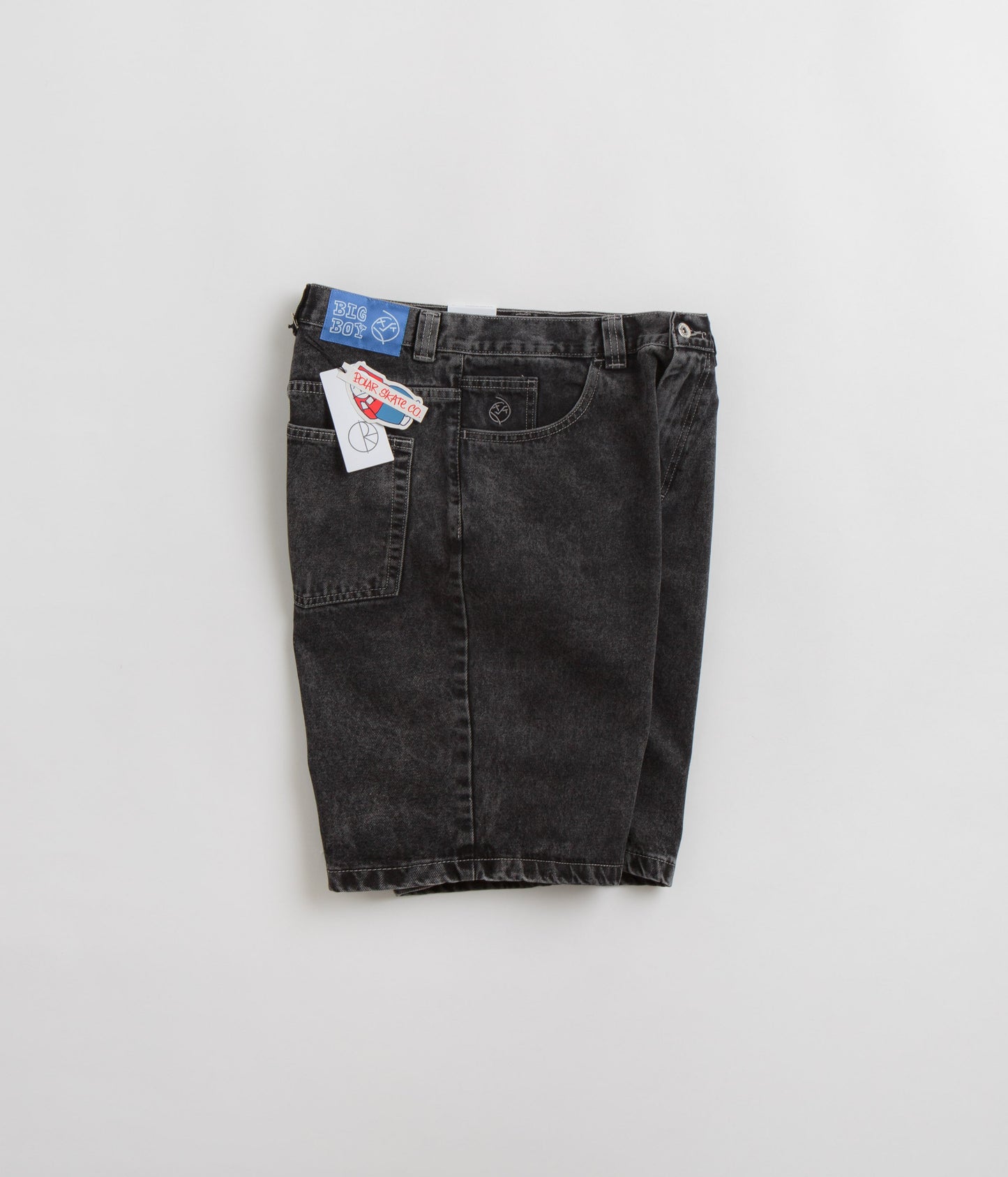 Polar Big Boy Shorts - Silver Black