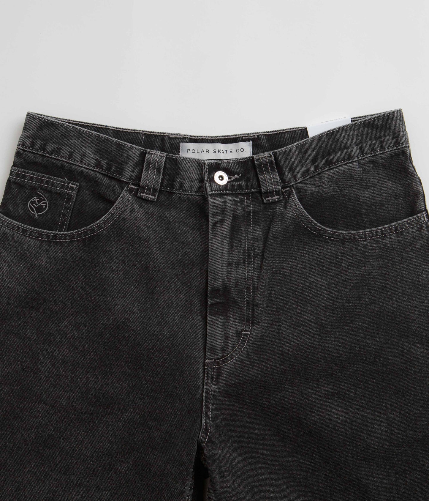 Polar Big Boy Shorts - Silver Black