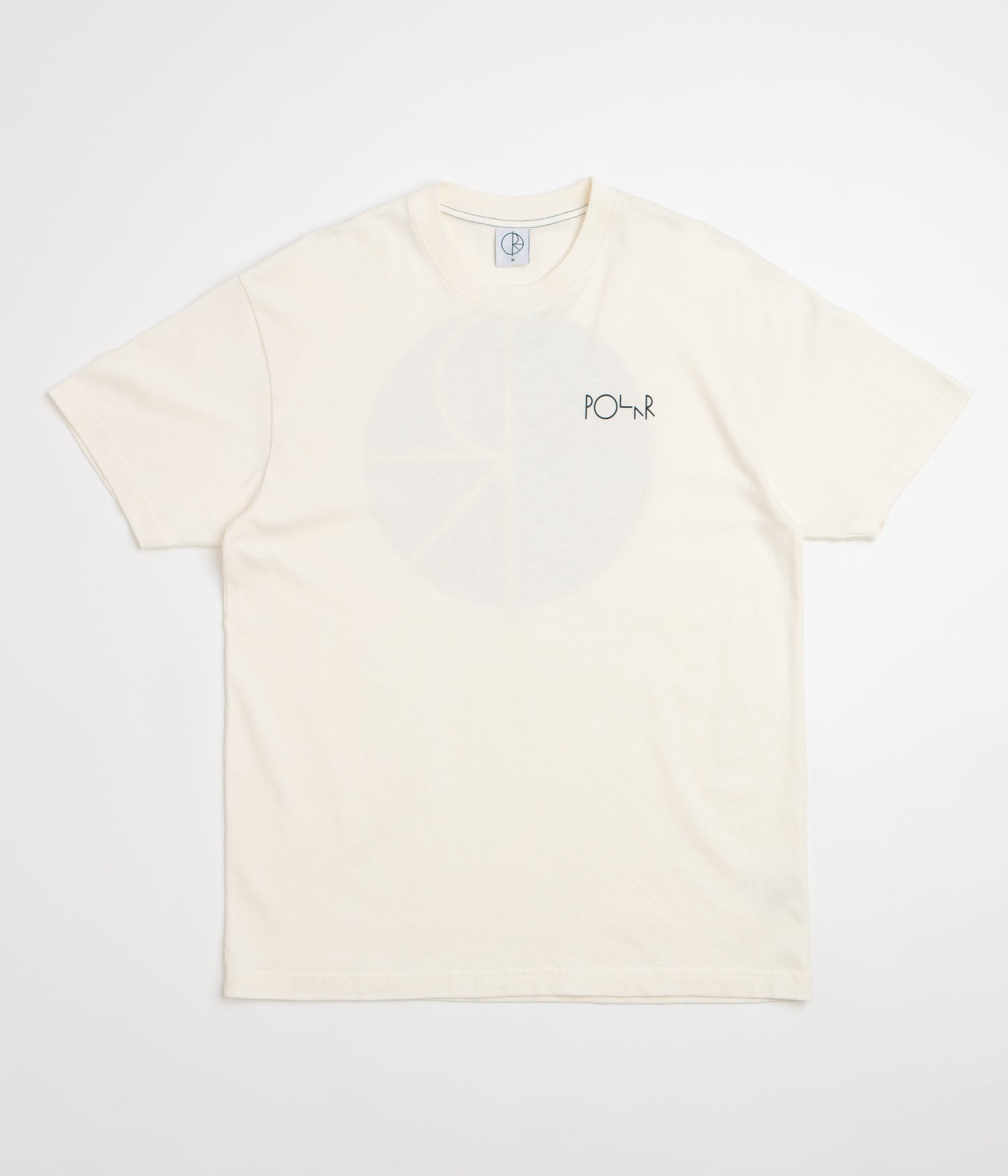 Polar Contrast Fill Logo T-Shirt - Ivory / Black