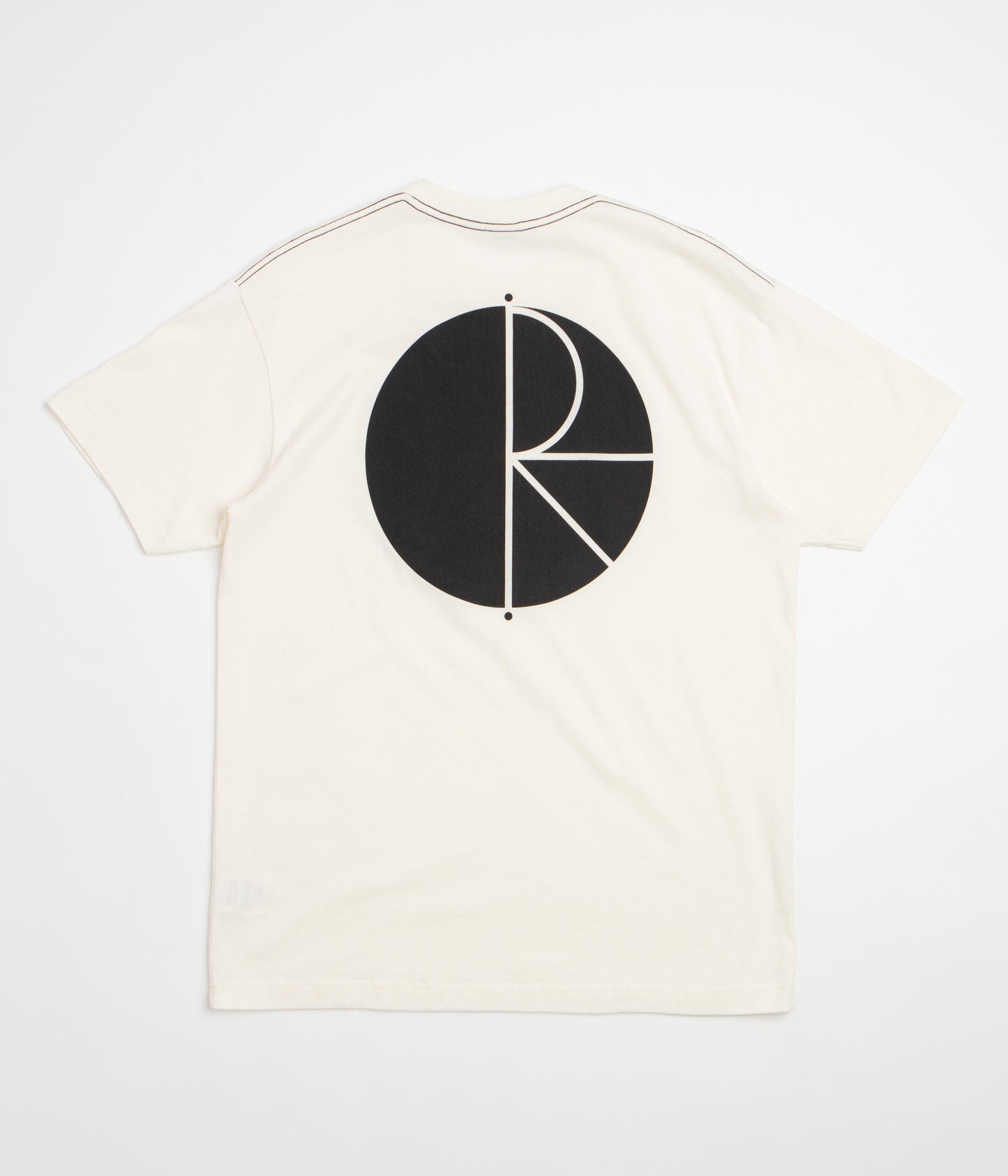 Polar Contrast Fill Logo T-Shirt - Ivory / Black