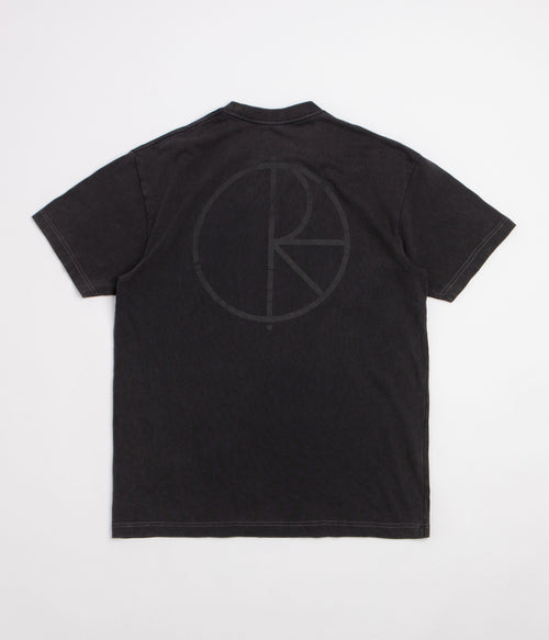 Polar Contrast Stroke Logo T-Shirt - Silver Black / Black