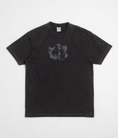 Polar Metal Logo T-Shirt - Silver Black