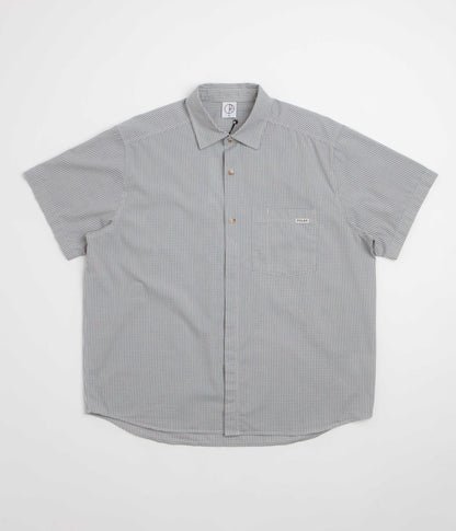 Polar Mitch Short Sleeve Shirt - Blue Check