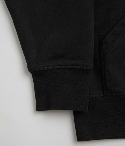 Pop Trading Company Logo Hoodie - Black / White