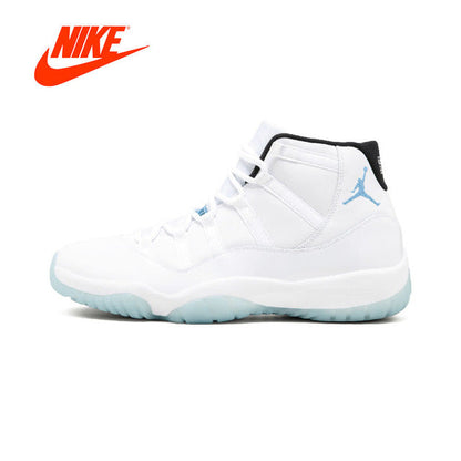 Original NIKE Air Jordan 11 Retro Legend Blue AJ11 Mens Basketball Shoes