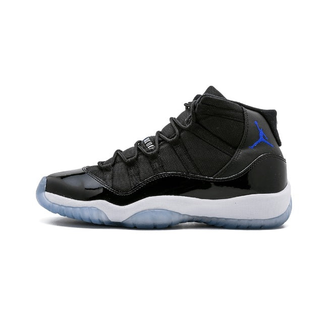 NIKE Jordan 11 XI Women and Men Basketball Shoes Gamma Blue Bred Legend Blue High Outdoor Sport Sneakers 36-40