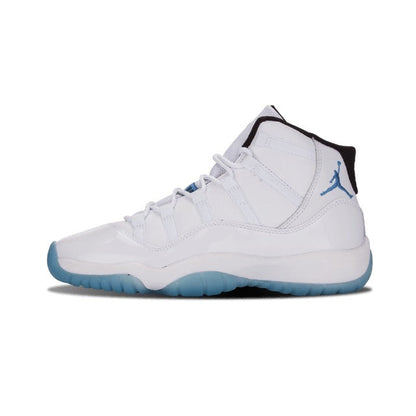 NIKE Jordan 11 XI Women and Men Basketball Shoes Gamma Blue Bred Legend Blue High Outdoor Sport Sneakers 36-40