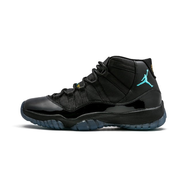 NIKE Jordan 11 XI Women and Men Basketball Shoes Gamma Blue Bred Legend Blue High Outdoor Sport Sneakers 36-40