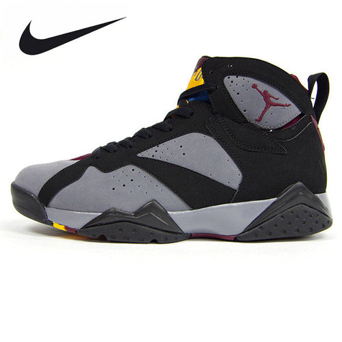 Nike Air Jordan 7 Bordeaux AJ7 Bordeaux Women's Basketball Shoes Sneakers, New Arrival Authentic Non-slip Shoes 304774 034
