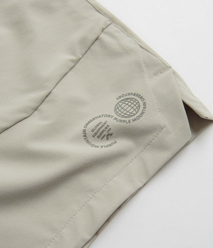 Purple Mountain Observatory Blocked Climbing Shorts - Grey Teal