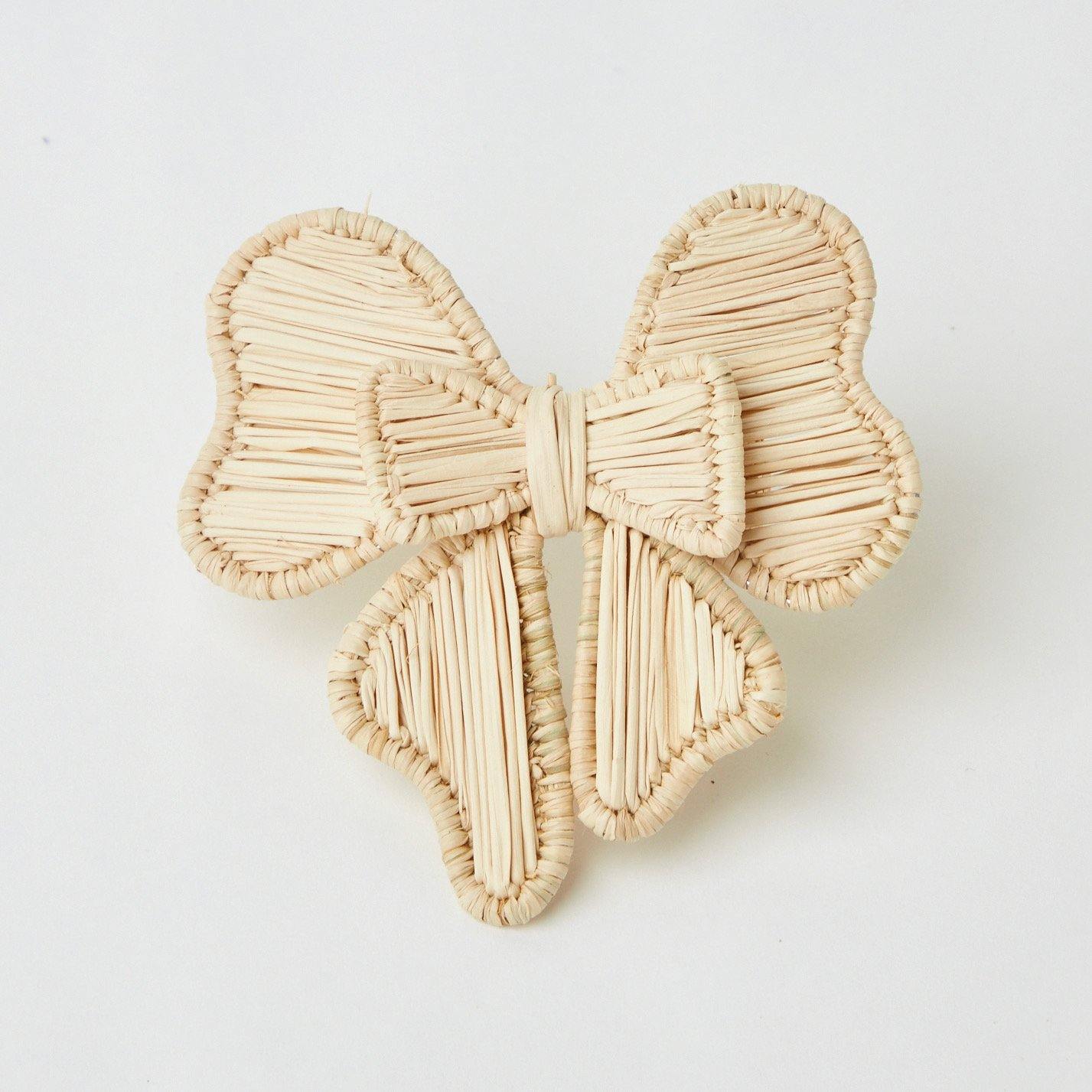 Wicker Napkin Bows (Set of 4)
