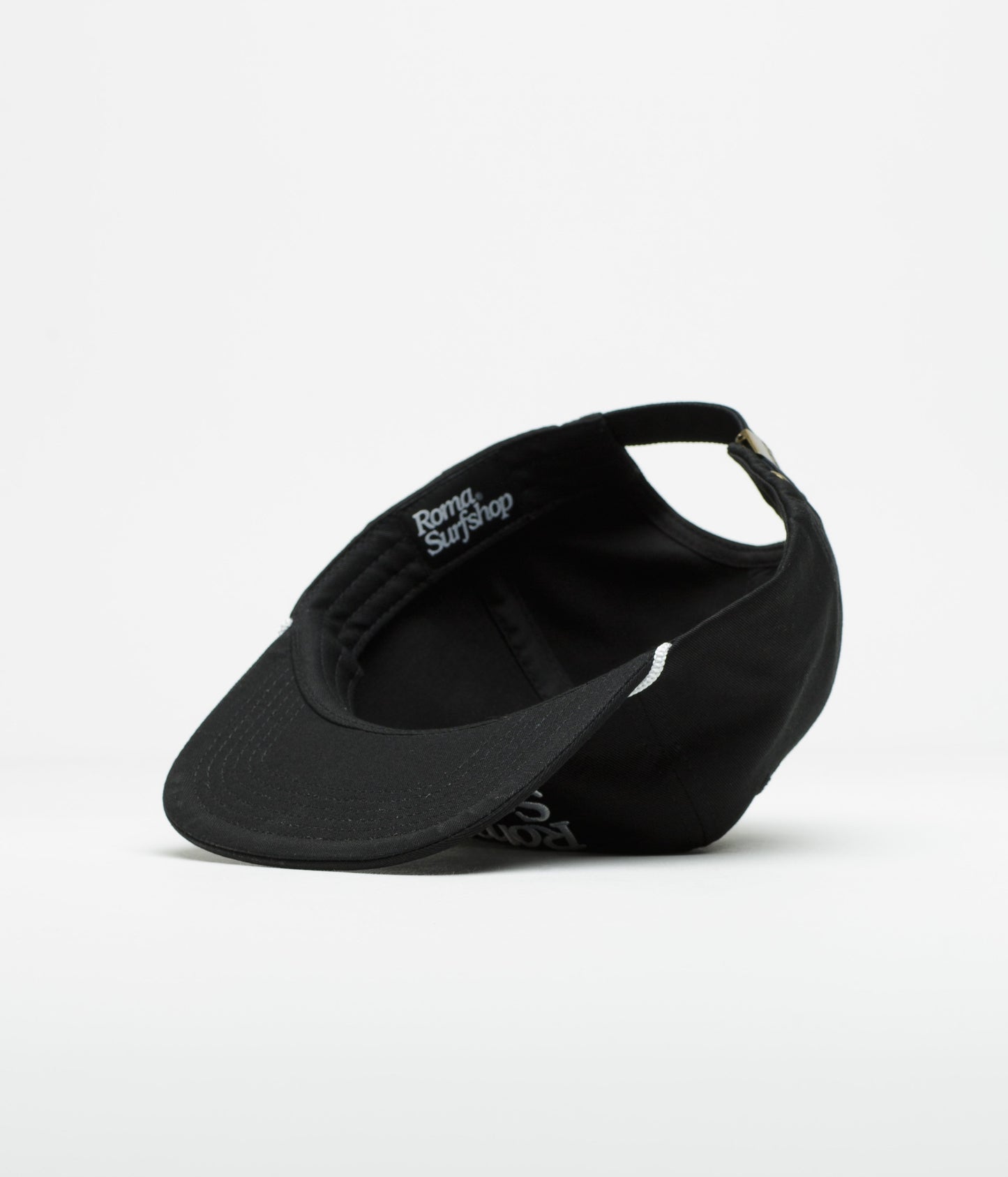 Roma Shop Cap - Black / White