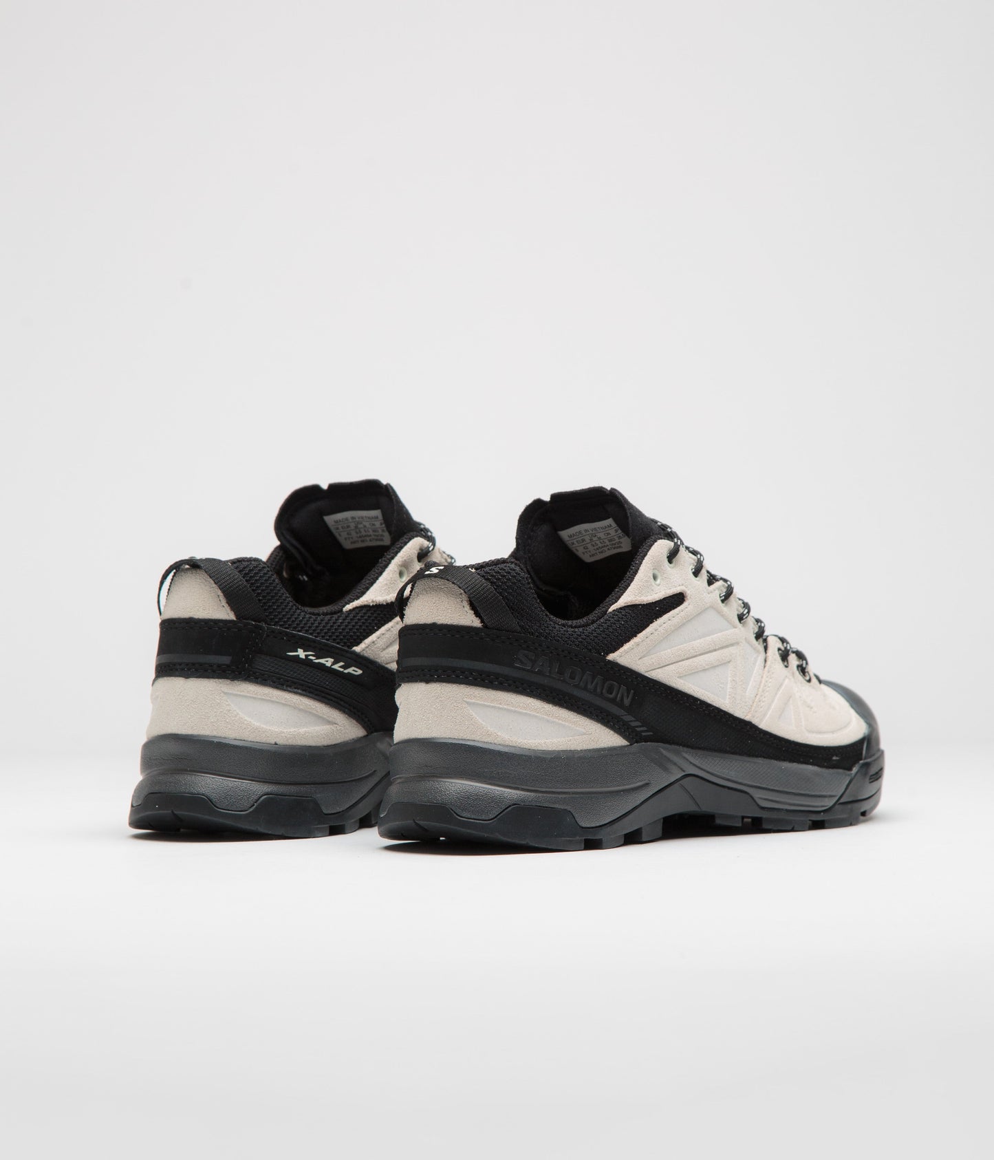 Salomon X-ALP LTR Shoes - Black / Vanilla Ice / Rainy Day