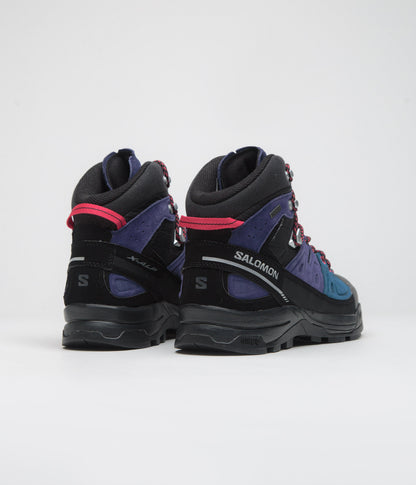 Salomon X-ALP Mid LTR GTX Shoes - Astral Aura / Poseidon / Rouge Red