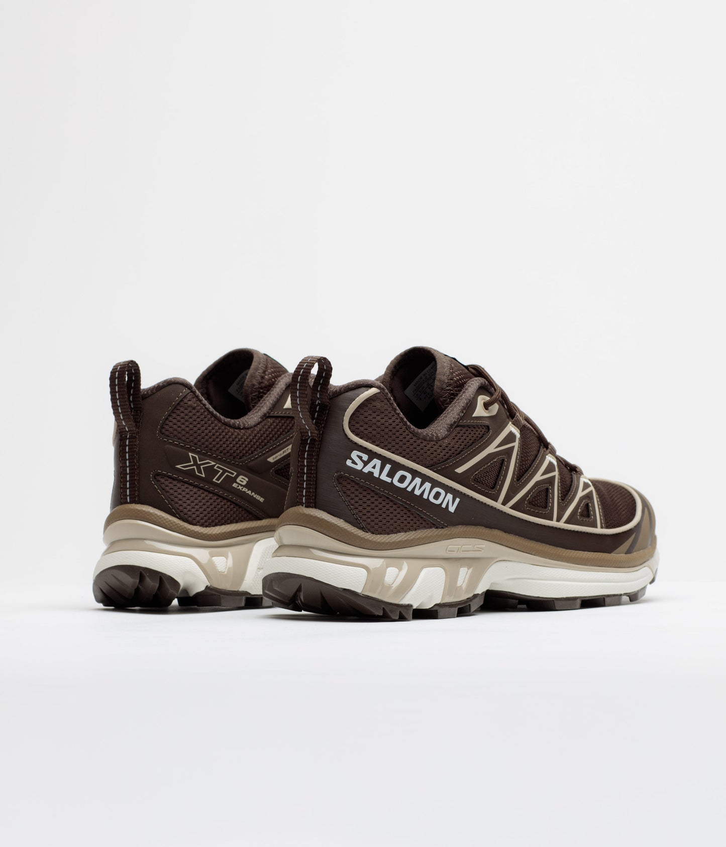 Salomon XT-6 Expanse Shoes - Earth Brown / White Pepper