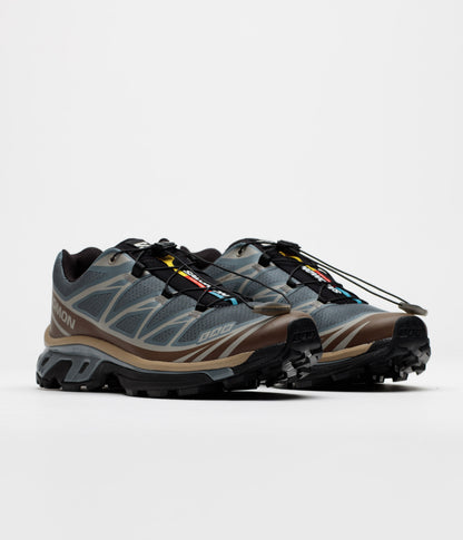 Salomon XT-6 Shoes - Stormy Weather / Mustang