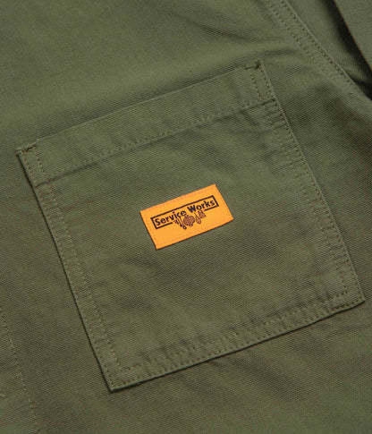 Service Works Canvas Chore Shirt - Olive