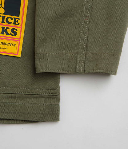 Service Works Drill Server Suit Jacket - Olive