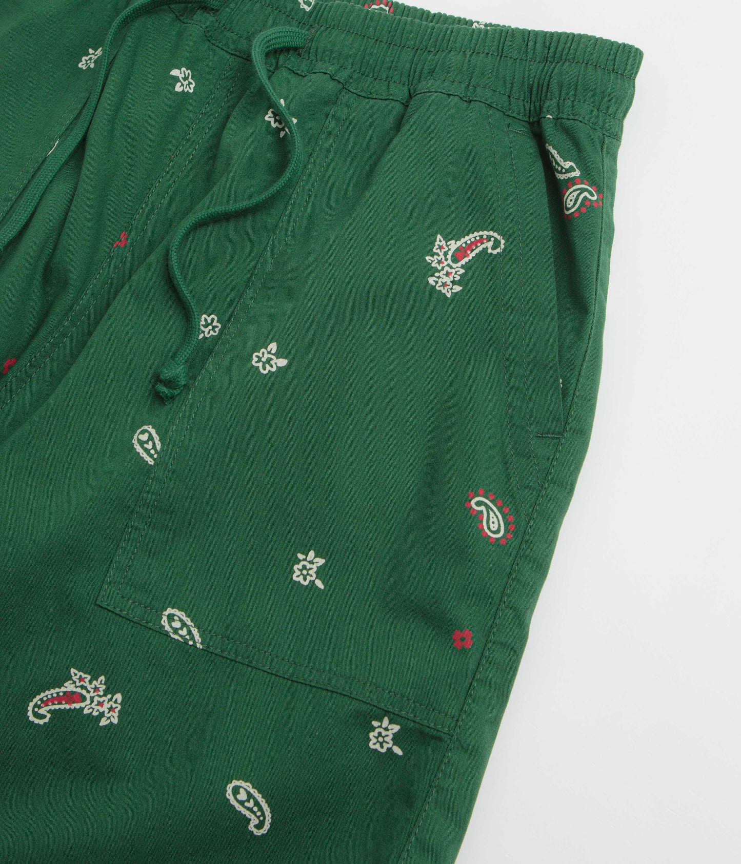 Service Works Paisley Chef Shorts - Forest