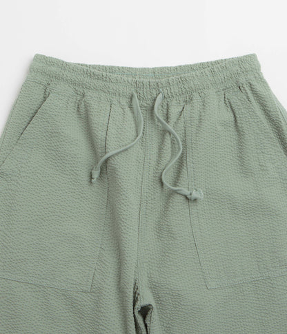 Service Works Seersucker Chef Shorts - Sage