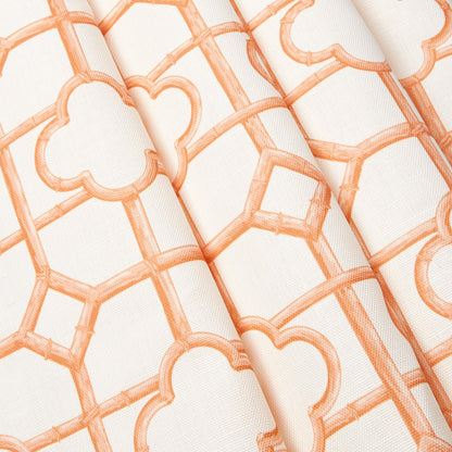 Soft Coral Shaded Bamboo Fabric