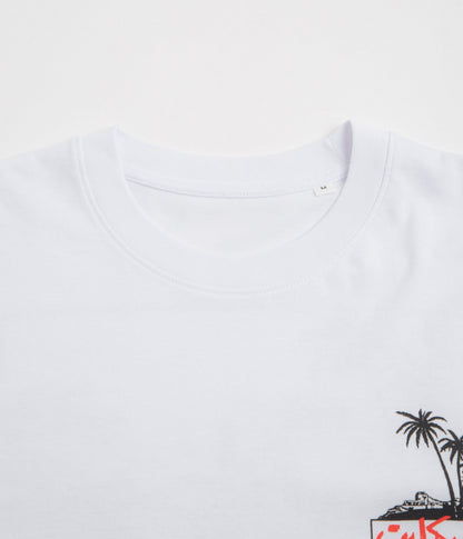 SkatePal Palms T-Shirt - White