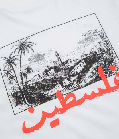 SkatePal Palms T-Shirt - White