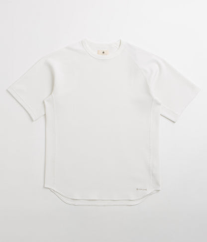 Snow Peak Dry Waffle T-Shirt - Off White