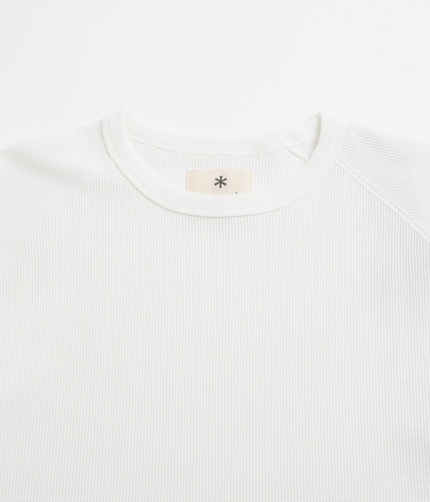 Snow Peak Dry Waffle T-Shirt - Off White
