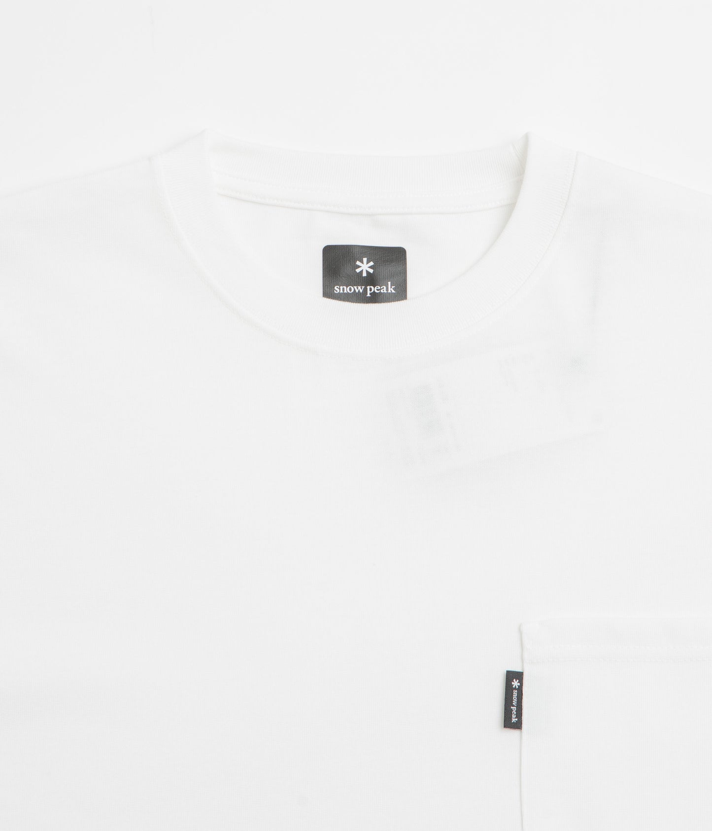 Snow Peak NSD Pocket T-Shirt - Off White