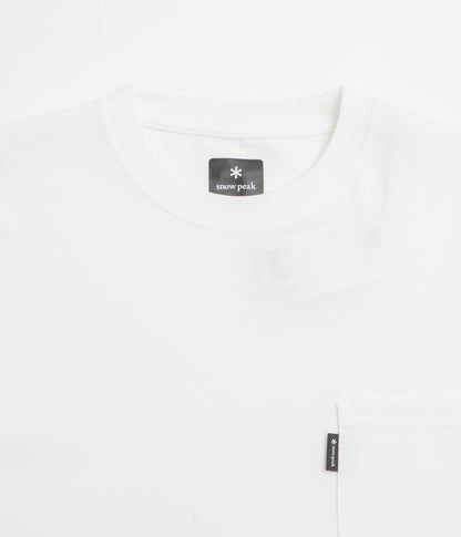 Snow Peak NSD Pocket T-Shirt - Off White