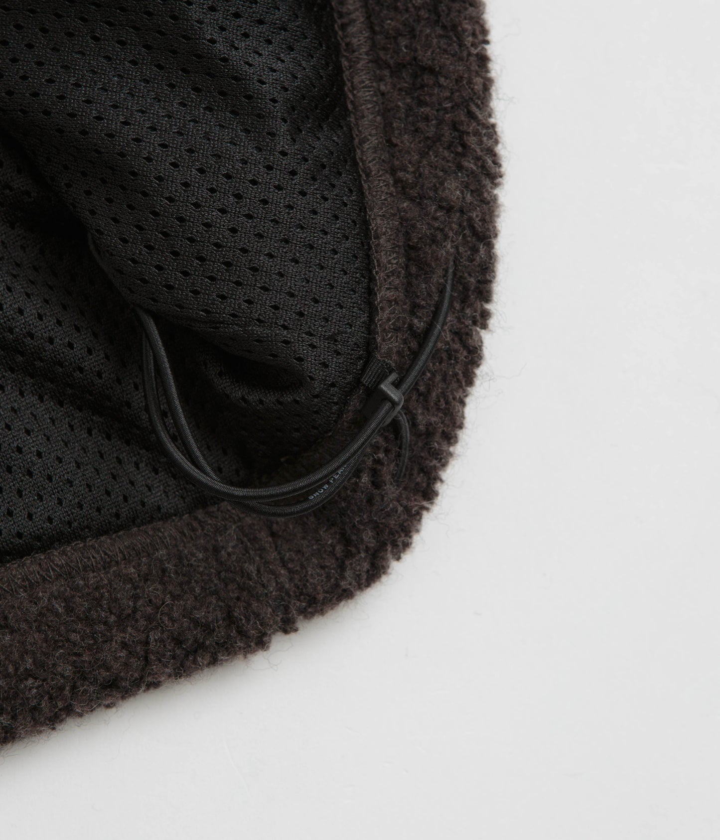 Snow Peak Recycled Wool Boa Sweatshirt - Dark Brown
