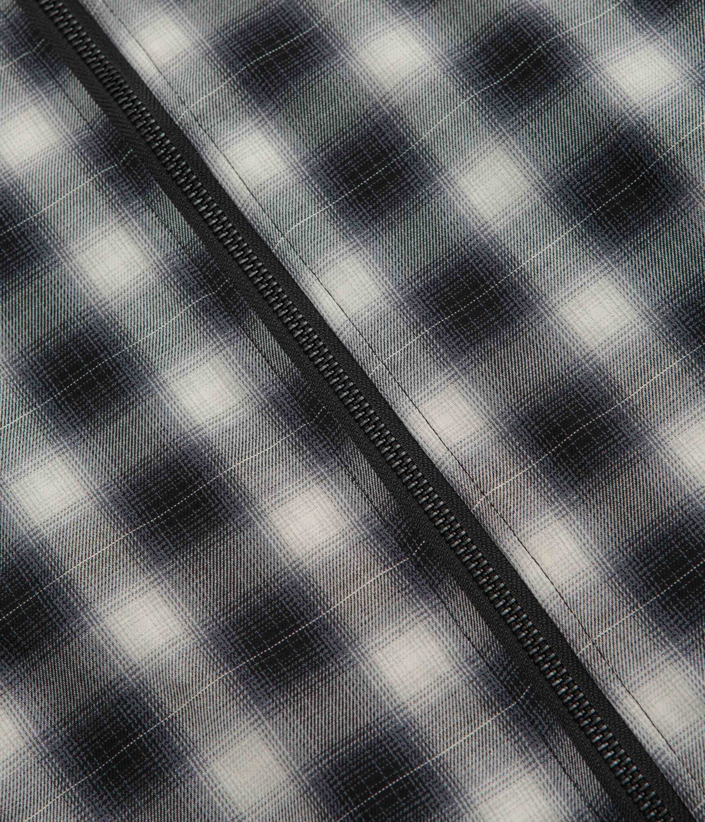 Stan Ray Zip Shirt - Black Check