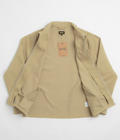 Stan Ray Zip Shirt - Eucalyptus Bedford Cord