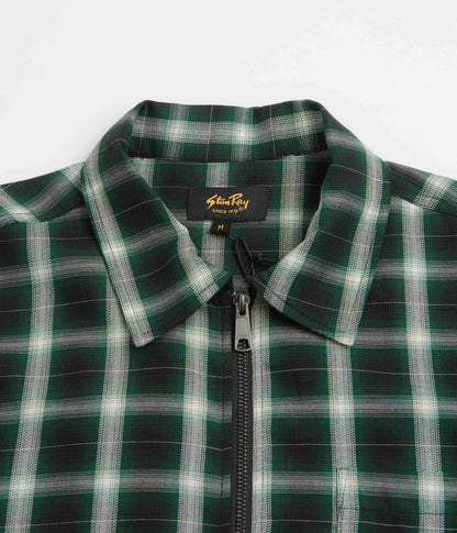 Stan Ray Zip Shirt - Green Check