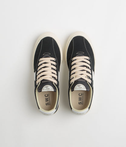 Stepney Workers Club Dellow Canvas S-Strike Cup Shoes - Black / White