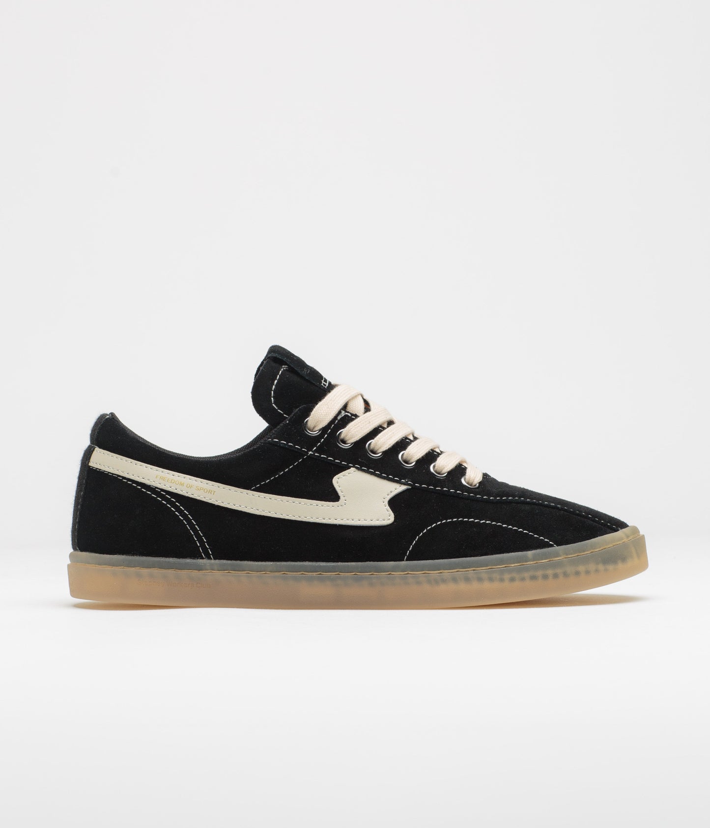 Stepney Workers Club Surma S-Strike Shoes - Black / Ecru
