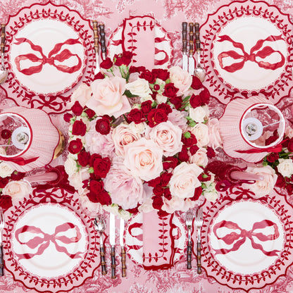 Marilyn Red Bow Starter Plate