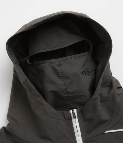 Umbro Guarding Masked Tracksuit Jacket - White / Dark Olive