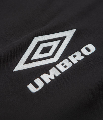 Umbro OG Logo Mask Hoodie - Washed Black / White