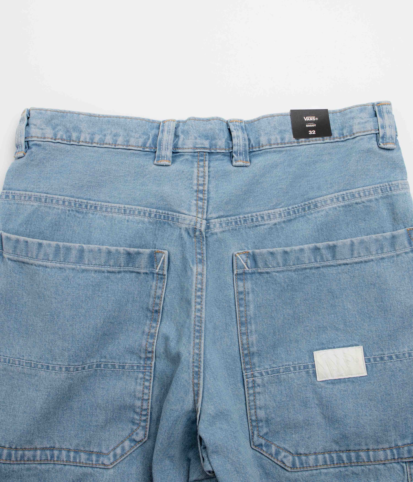 Vans Drill Chore Baggy Carpenter Pants - Light Stonewash