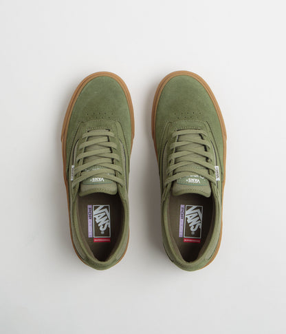Vans Skate Curren Caples Shoes - Crepe Green / Gum