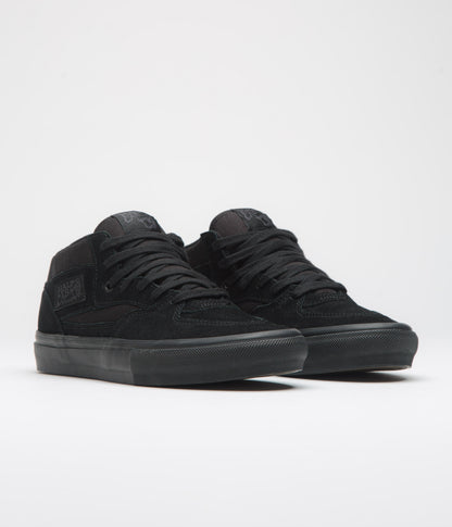 Vans Skate Half Cab Shoes - Black / Black