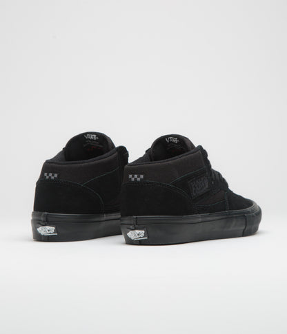 Vans Skate Half Cab Shoes - Black / Black