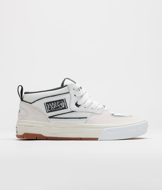 Vans Skate Half Cab Wafflecup Shoes - Una White / Gum