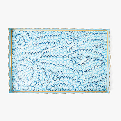 Blue Marble Tray
