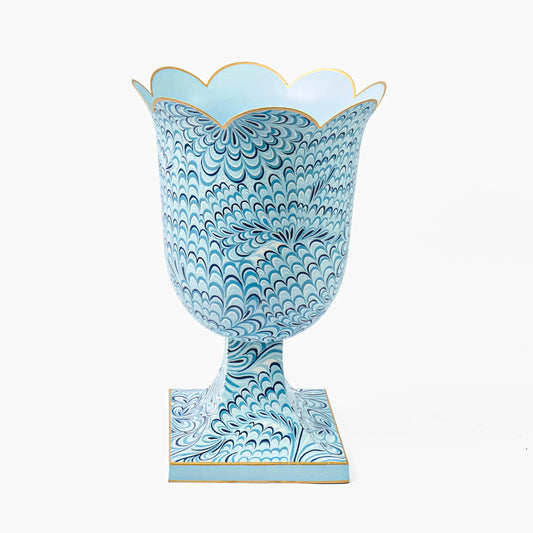 Blue Marble Urn