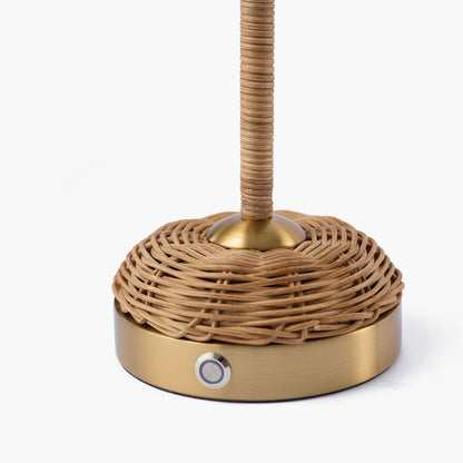 Rattan Ida Rechargeable Lamp