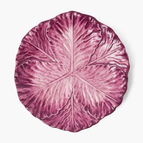 Aubergine Serena Cabbage Dinner Plate