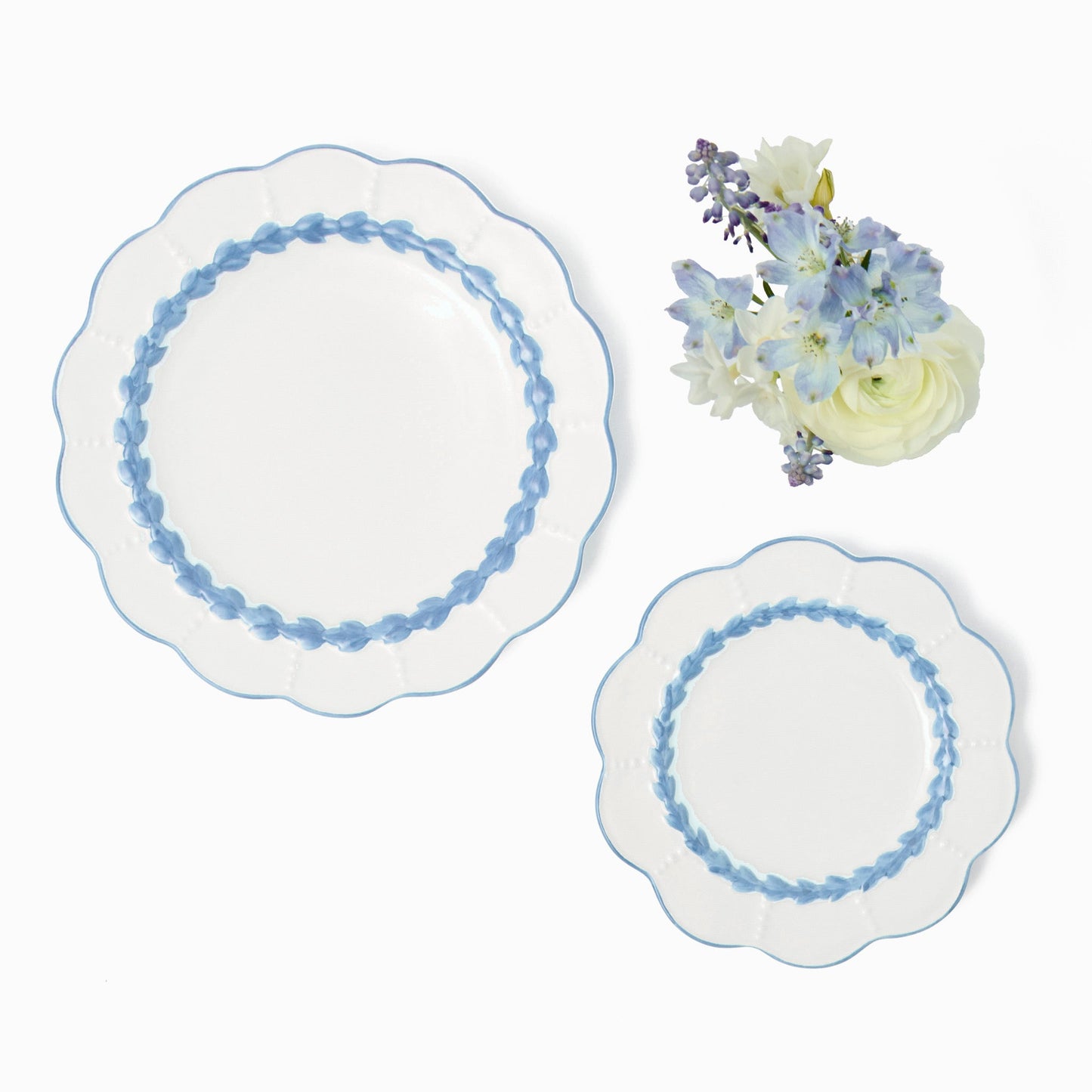 Blue Laurel Starter Plate
